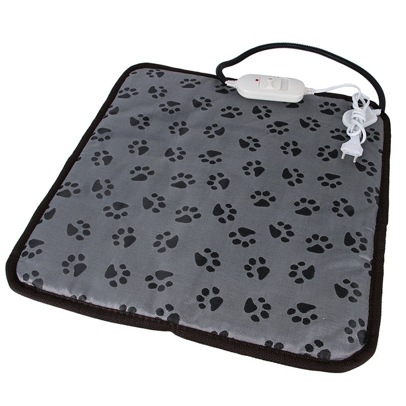 Benepaw Adjustable Heating Pad For Dog Cat Puppy Power-off Protection Pet Electric Warm Mat Bed Waterproof Bite-resistant Wire